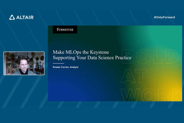 Image: Sponsored by Altair Engineering: MLOps Made Easy Featuring Forrester