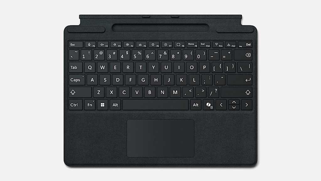Surface Pro keyboard with bold keyset
