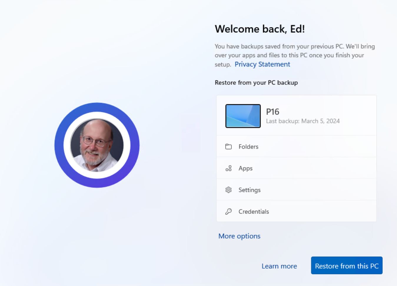 A New Windows 11 Backup And Recovery Paradigm? – Computerworld