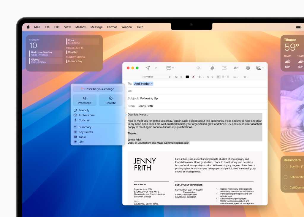 Image: WWDC: Apple Intelligence makes email great again