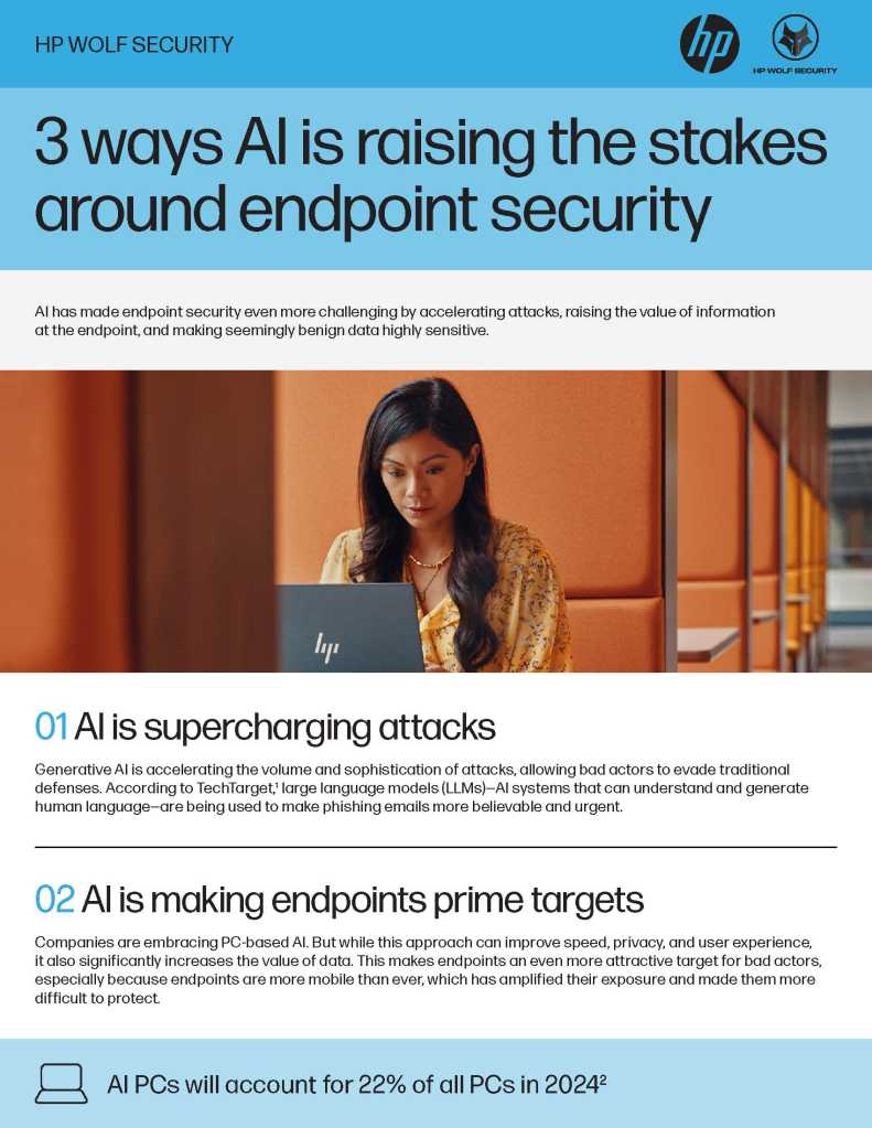 Three ways AI is raising the stakes around endpoint security