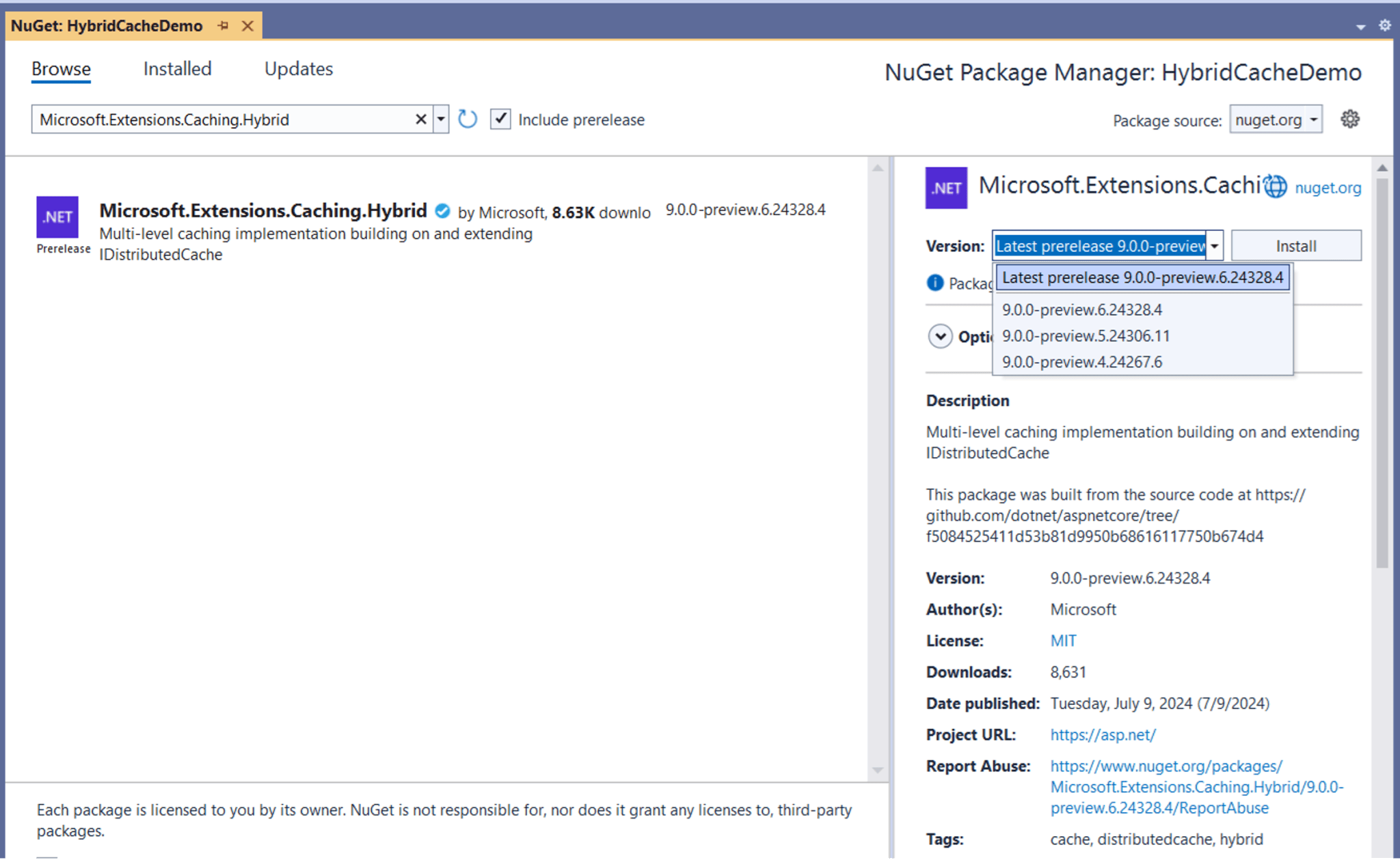 How to use HybridCache in ASP.NET Core | InfoWorld