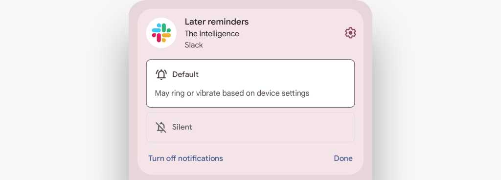 mute notifications on android