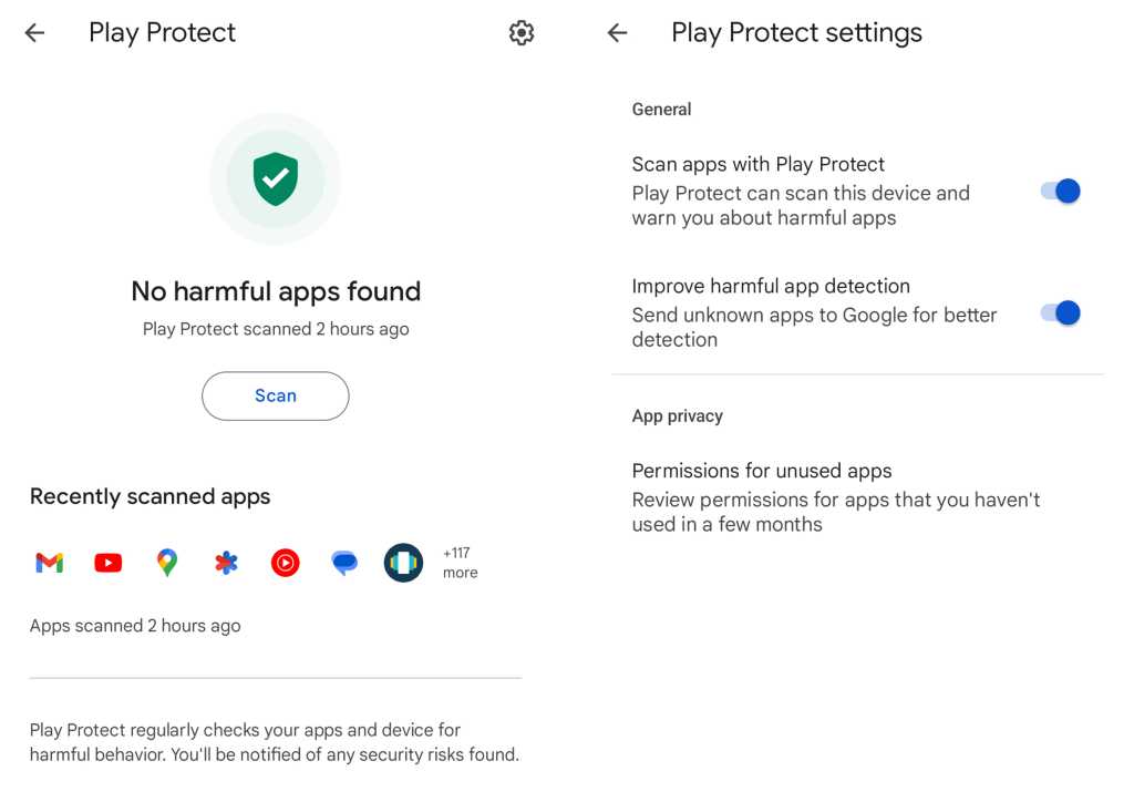 Android security: Google Play Protect