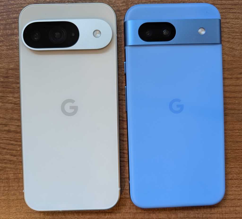 Google Pixel 9 vs. Pixel 8a