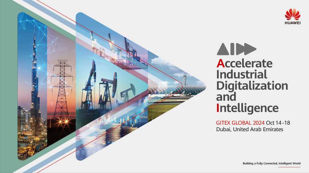 GITEX GLOBAL 2024: Huawei to Accelerate Industrial Digitalization and Intelligence