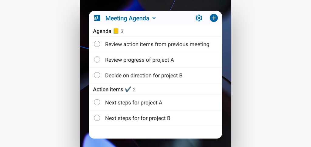 android widgets todoist