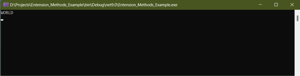 extension methods in C# 03