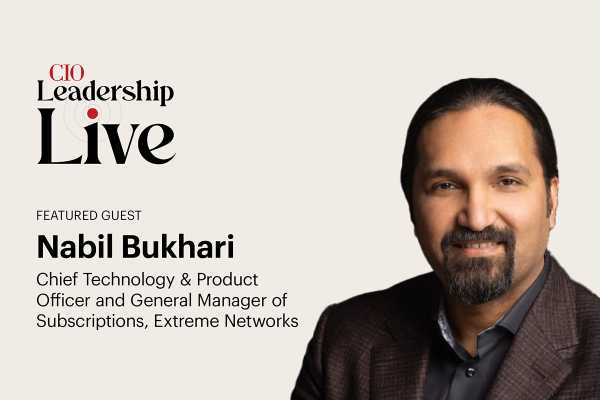 Image: Sponsored by Extreme Networks: Extreme Networksâ Nabil Bukhari on why your AI strategy is failing