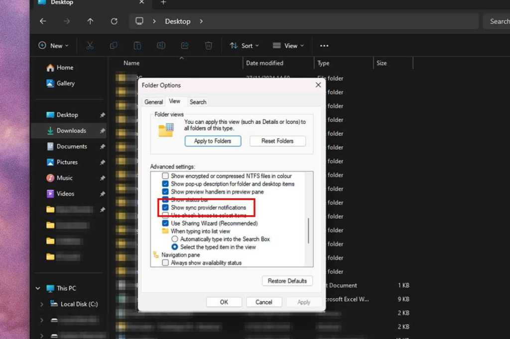 windows 11 setting ad 