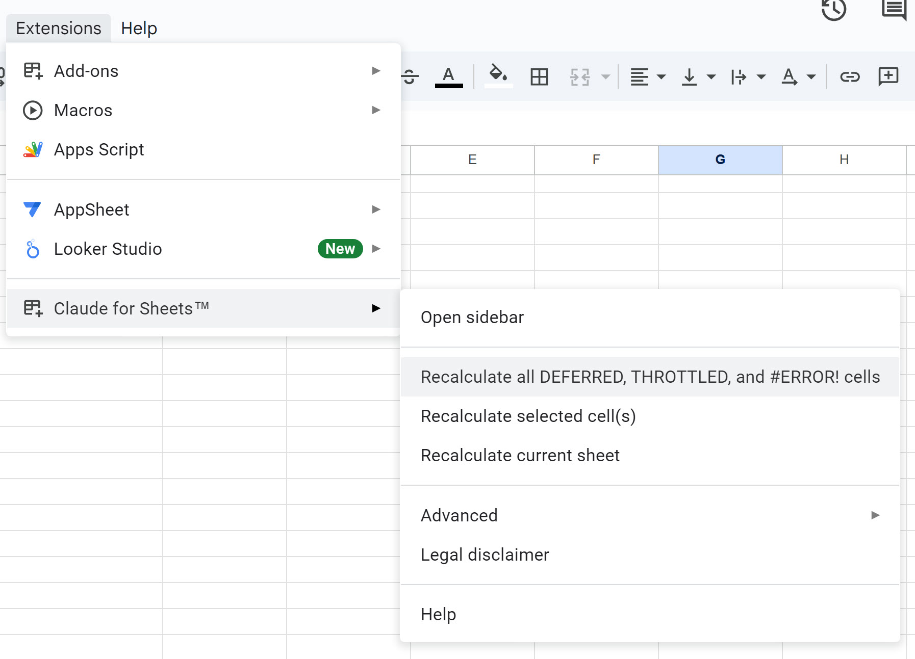 Analyze text using natural language with Claude for Google Sheets ...