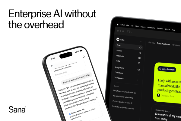 Image: Sponsored by Sana Labs: Build enterprise-grade AI agents without the overhead