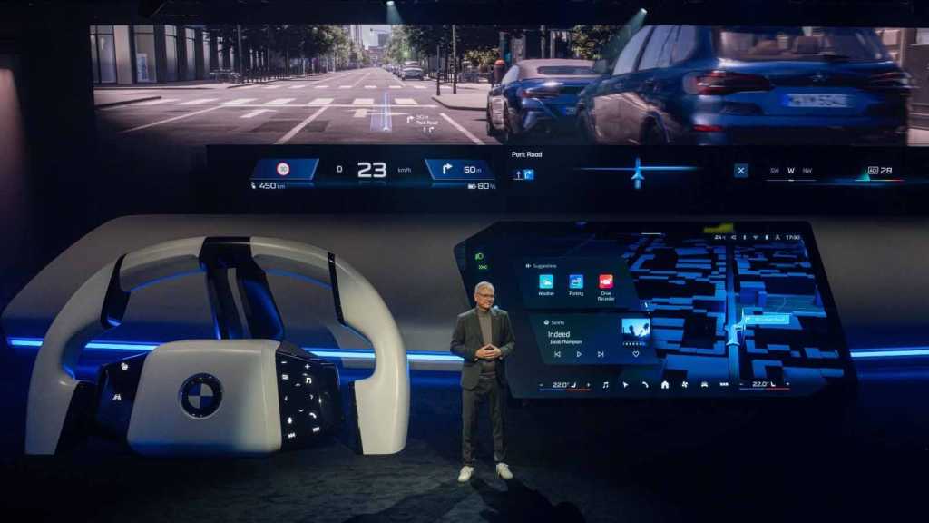 Image: BMWs neues Auto-Betriebssystem nimmt Gestalt an