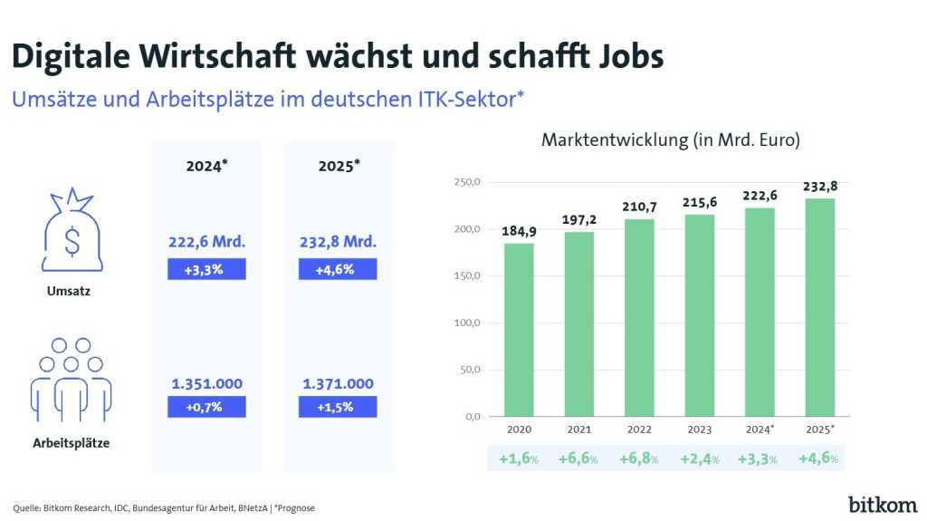 Image: IT hÃ¤lt Digitalbranche auf Wachstumskurs