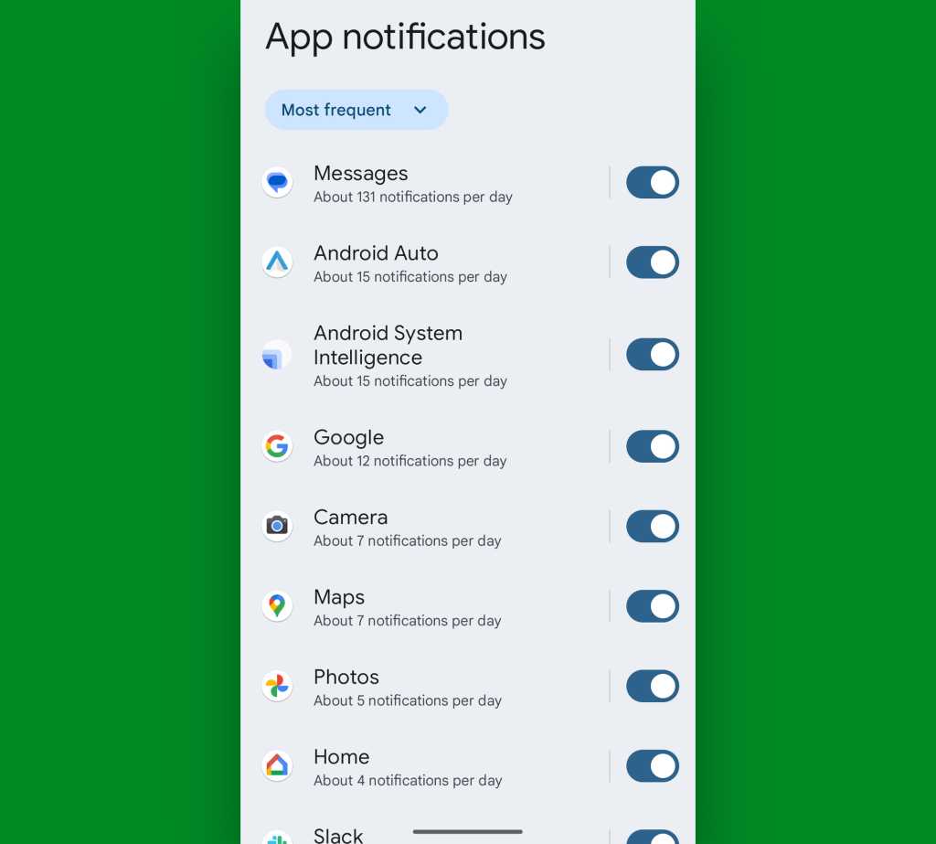 Faster Android: App notifications