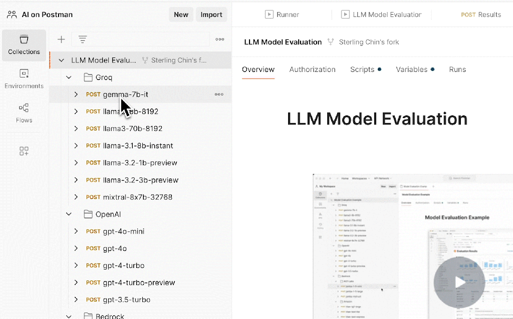 Model eval