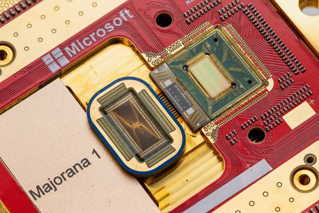 Microsoft Majorana 1 quantum chip