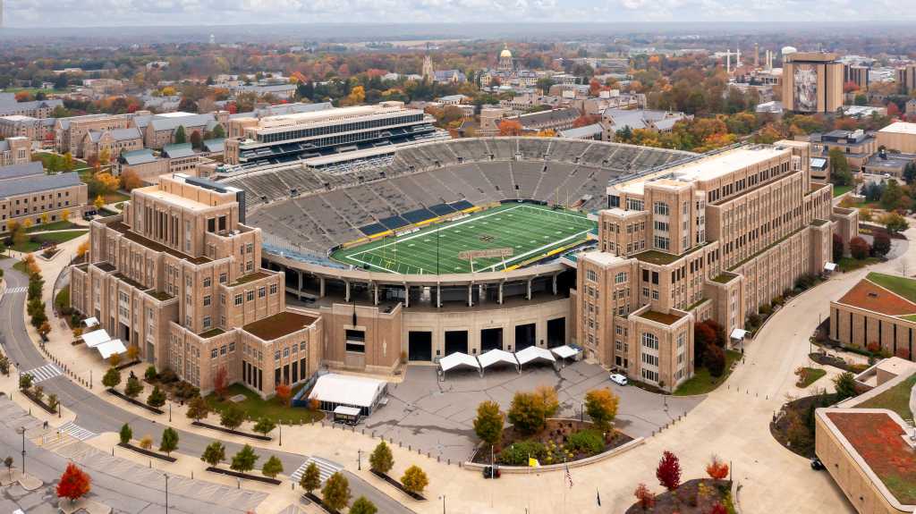 Image: Notre Dame scores big with Wi-Fi 6E stadium upgrade