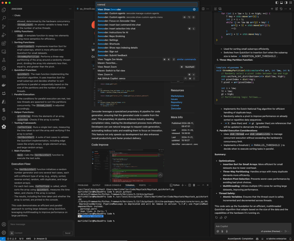 Zencoder functions