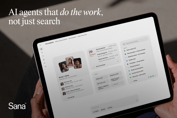 Image: Sponsored by Sana Labs: Build enterprise-grade AI agents without the overhead