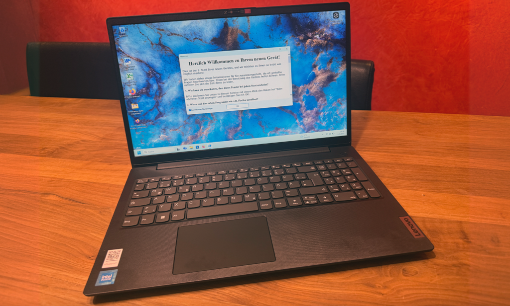 Image: Lenovo Laptop 7606 im Test