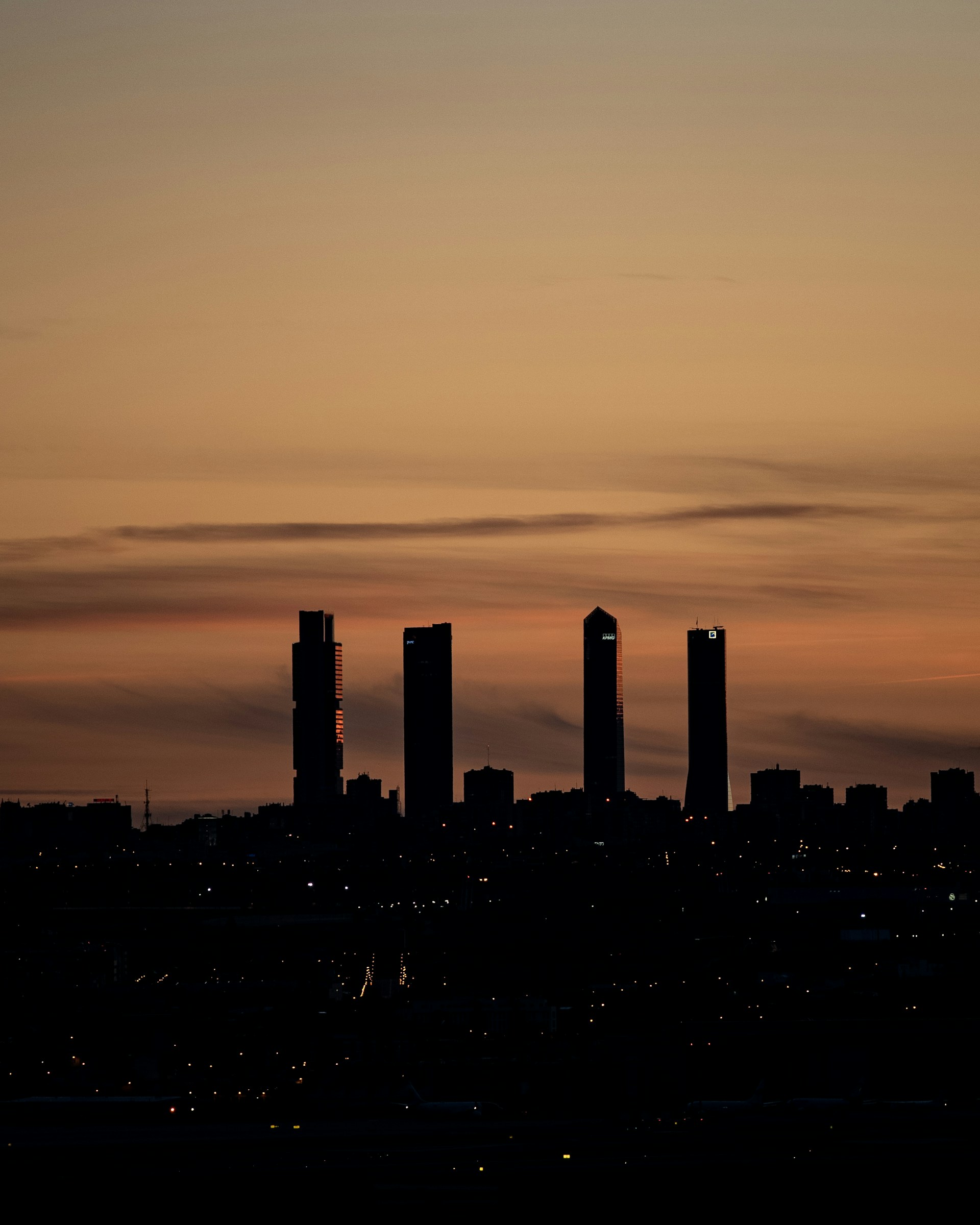 Madrid skyline