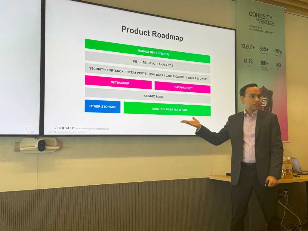 Image: Cohesity-Veritas makes its pitch: Real-time cyberattack data recovery, AI analysis without the data lake