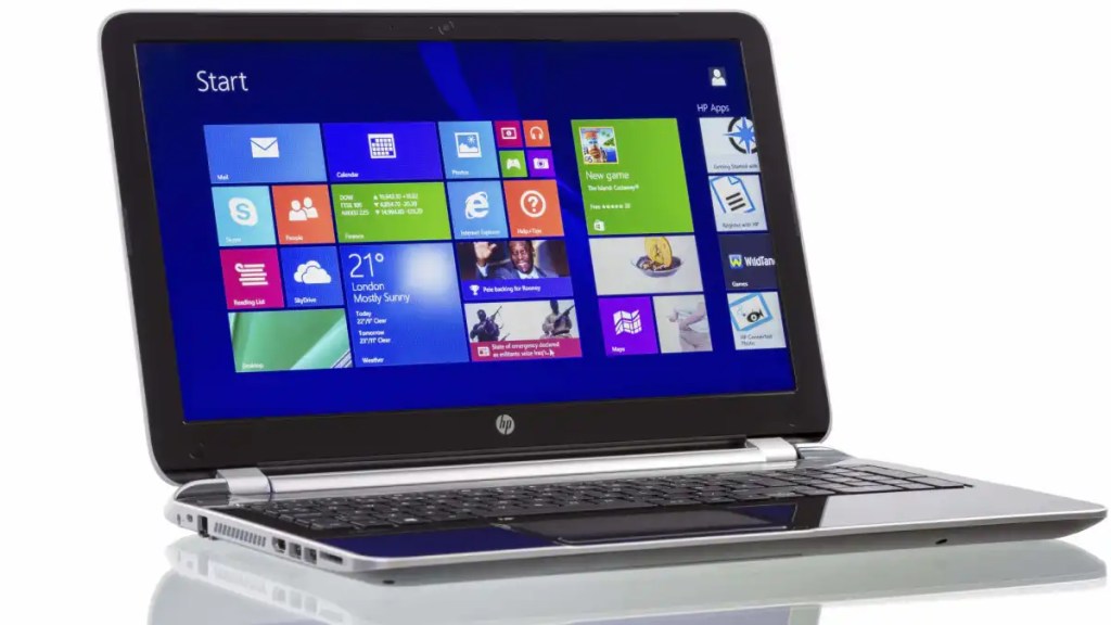 Windows 8 Tablet interface