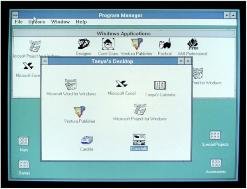 Windows 30 desktop