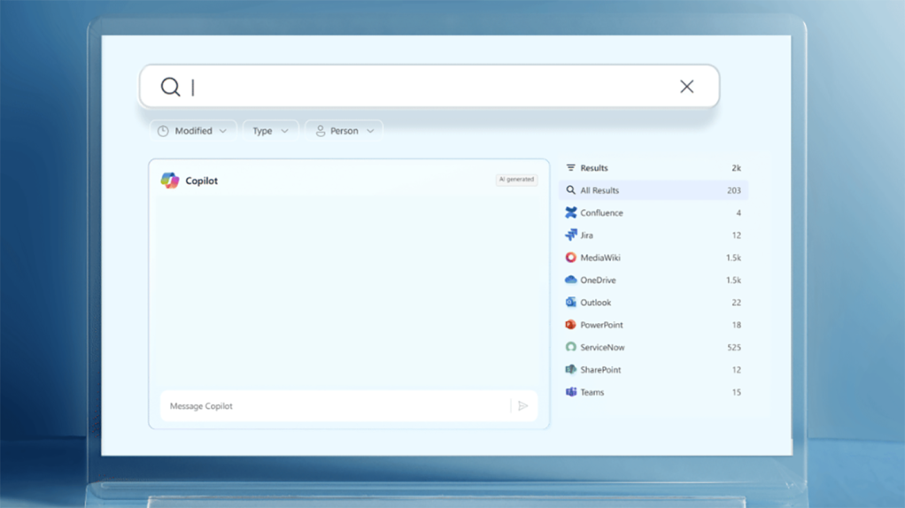 Image: Microsoft adds enterprise search and 'digital labor' tools to M365 Copilot