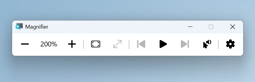 Windows Magnifier