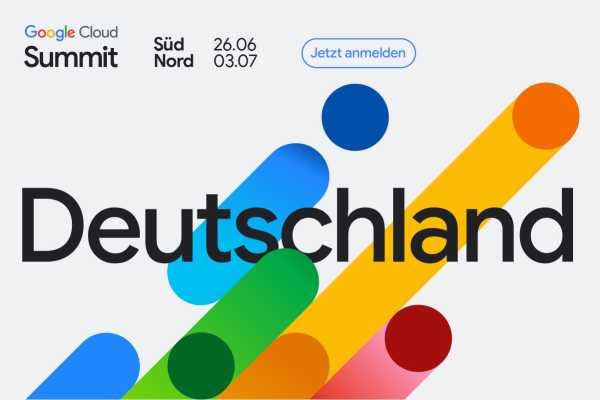 Image: Ihre Eintrittskarte in die digitale Zukunft: Google Cloud Summits 2025.