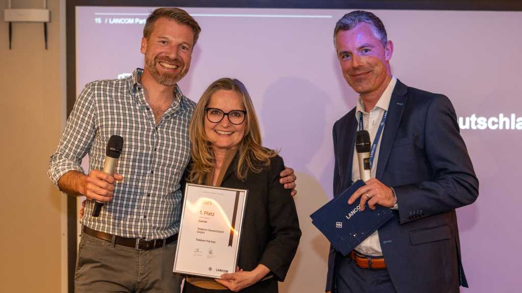 Lancom-Management mit Simone Schwarz (Deutsche Telekom)