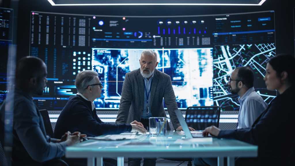Meeting, Security, Screen