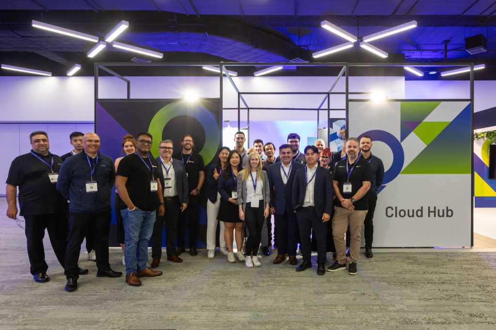 A photograph taken at the Synnex Alliance roadshow.