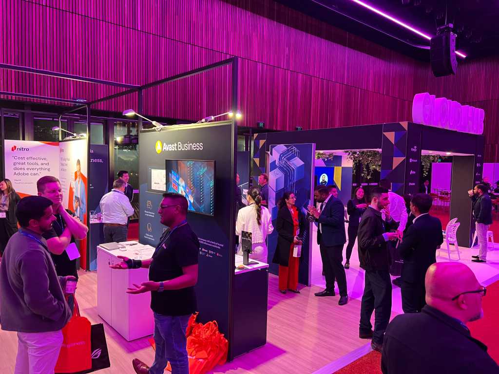 A photograph taken at the Synnex Alliance roadshow.