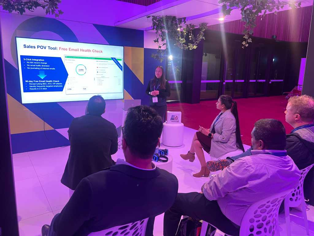 A photograph taken at the Synnex Alliance roadshow.