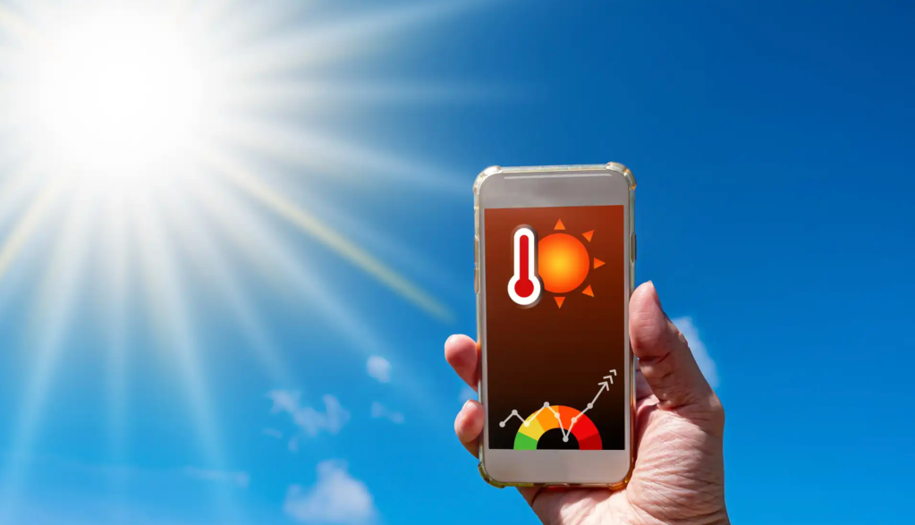 Image: So Ã¼bersteht Ihr Smartphone diese irre Hitze