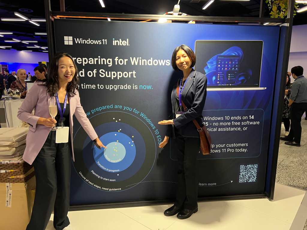 A photograph taken at the Synnex Alliance roadshow.