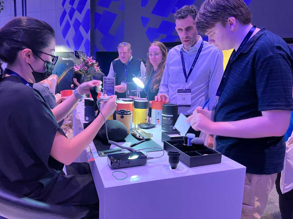 A photograph taken at the Synnex Alliance roadshow.