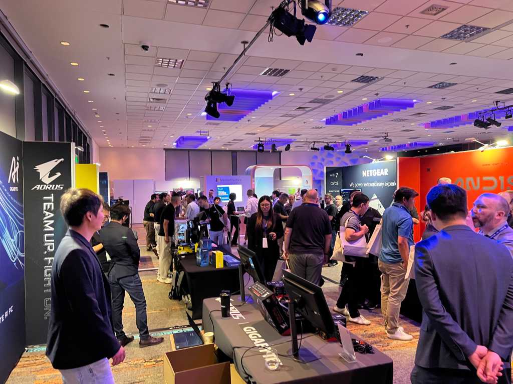 A photograph taken at the Synnex Alliance roadshow.