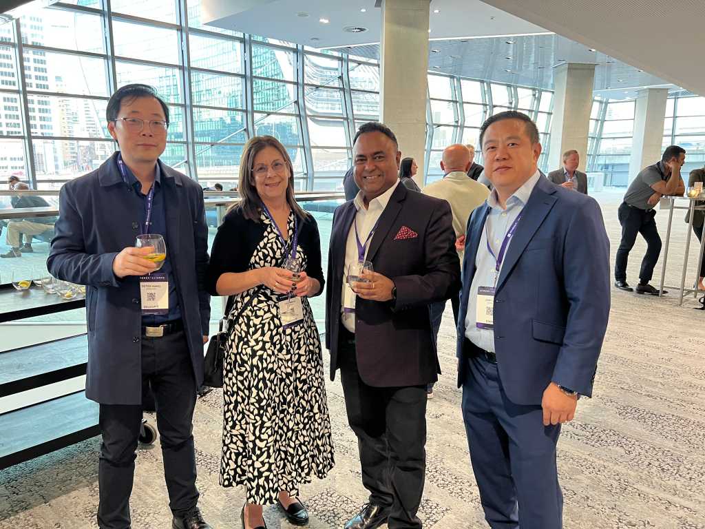 A photograph taken at the Synnex Alliance roadshow.