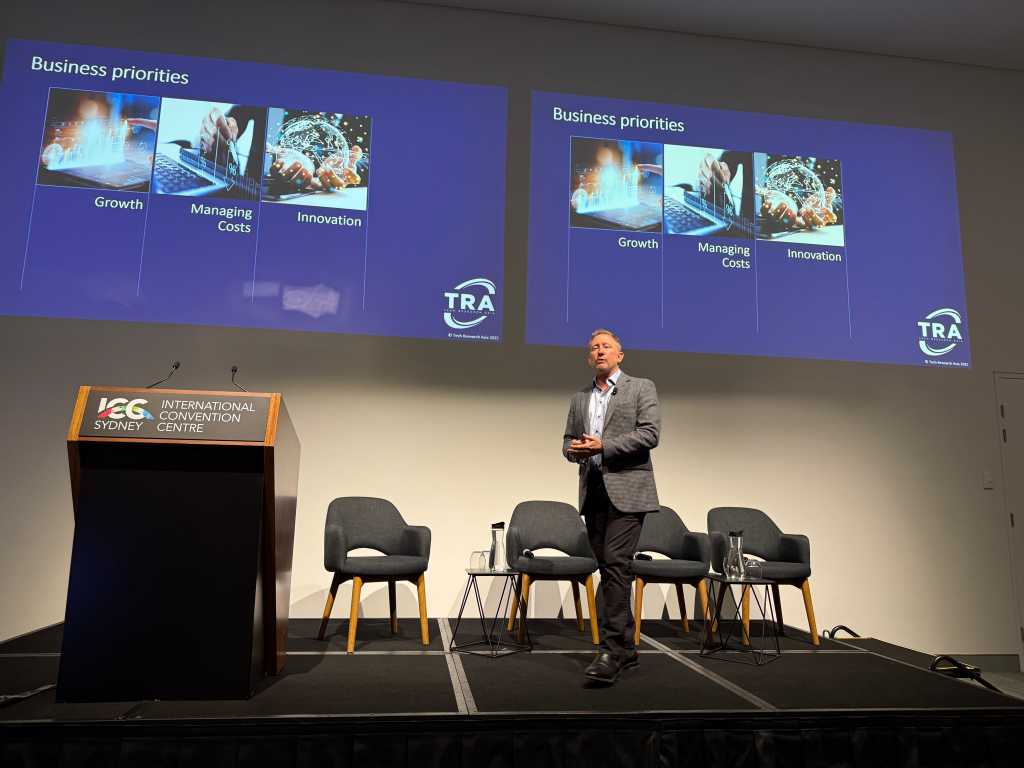 A photograph taken at the Synnex Alliance roadshow.