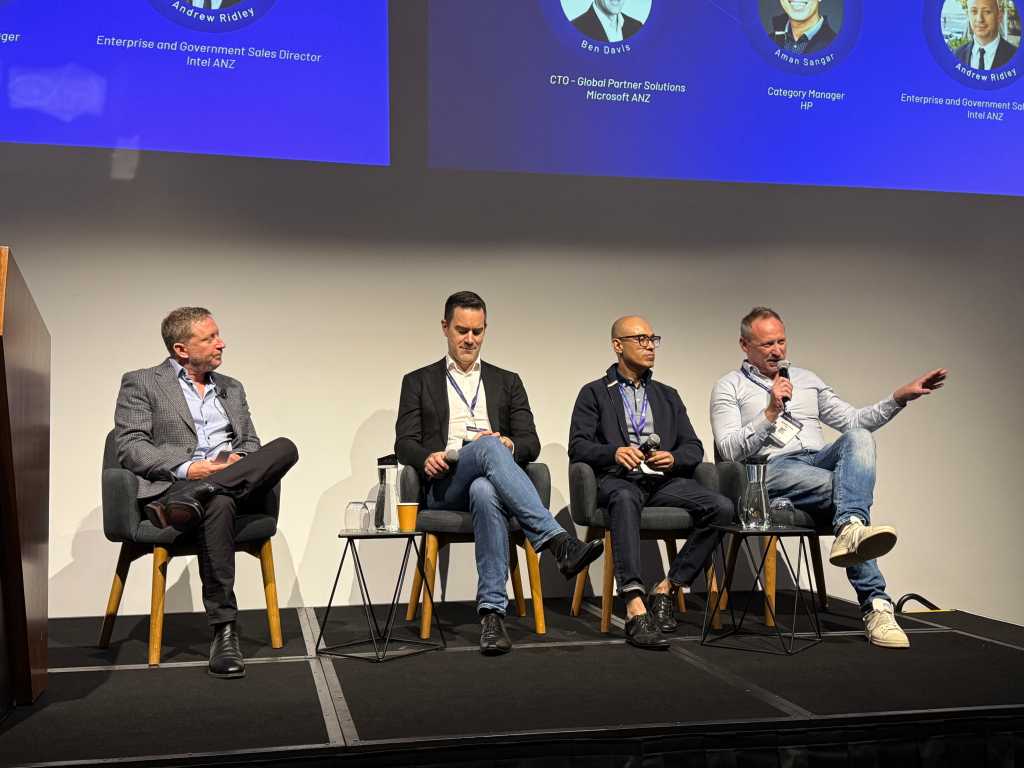 A photograph taken at the Synnex Alliance roadshow.