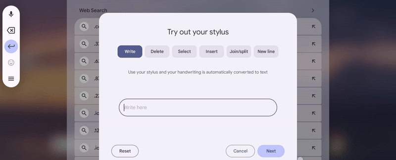 Google Pixel Tablet Pen stylus demo
