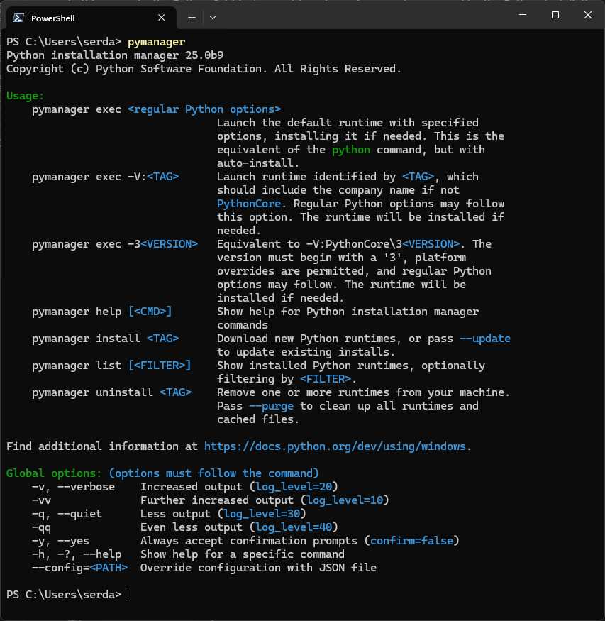 Get started with the new Python Installation Manager | InfoWorld
