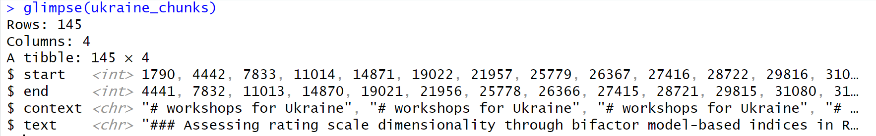 How to create your own RAG applications in R