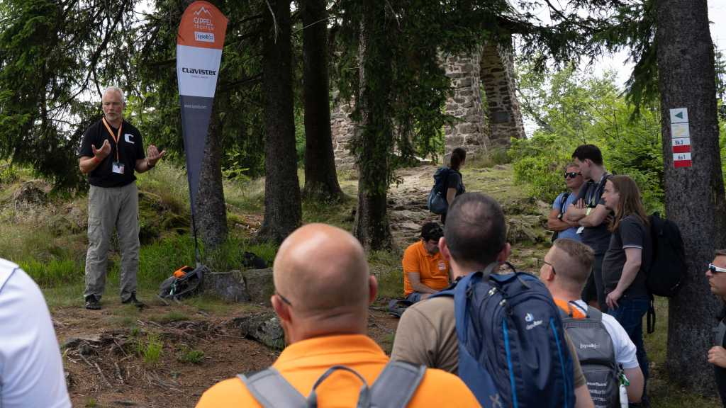 Karsten Knecht von Clavister beim Sysob Gipfeltreffen 2025.