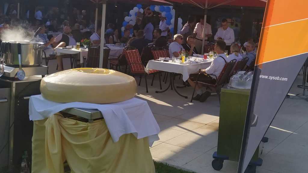 Buffet beim Sysob Gipfeltreffen 2025