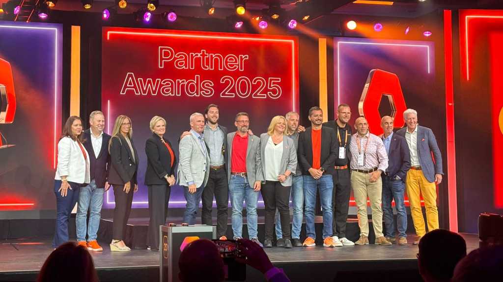 Verleihung der Pure Storage, Partrner Awards 2015.